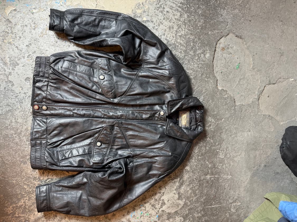 빈티지 양가죽 레더자켓 상품이미지6