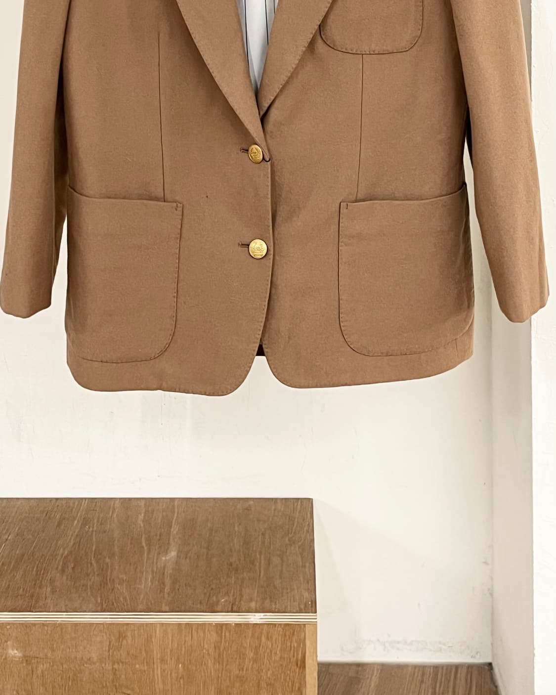 크리스찬디올 울 베이지 자켓 상품이미지5