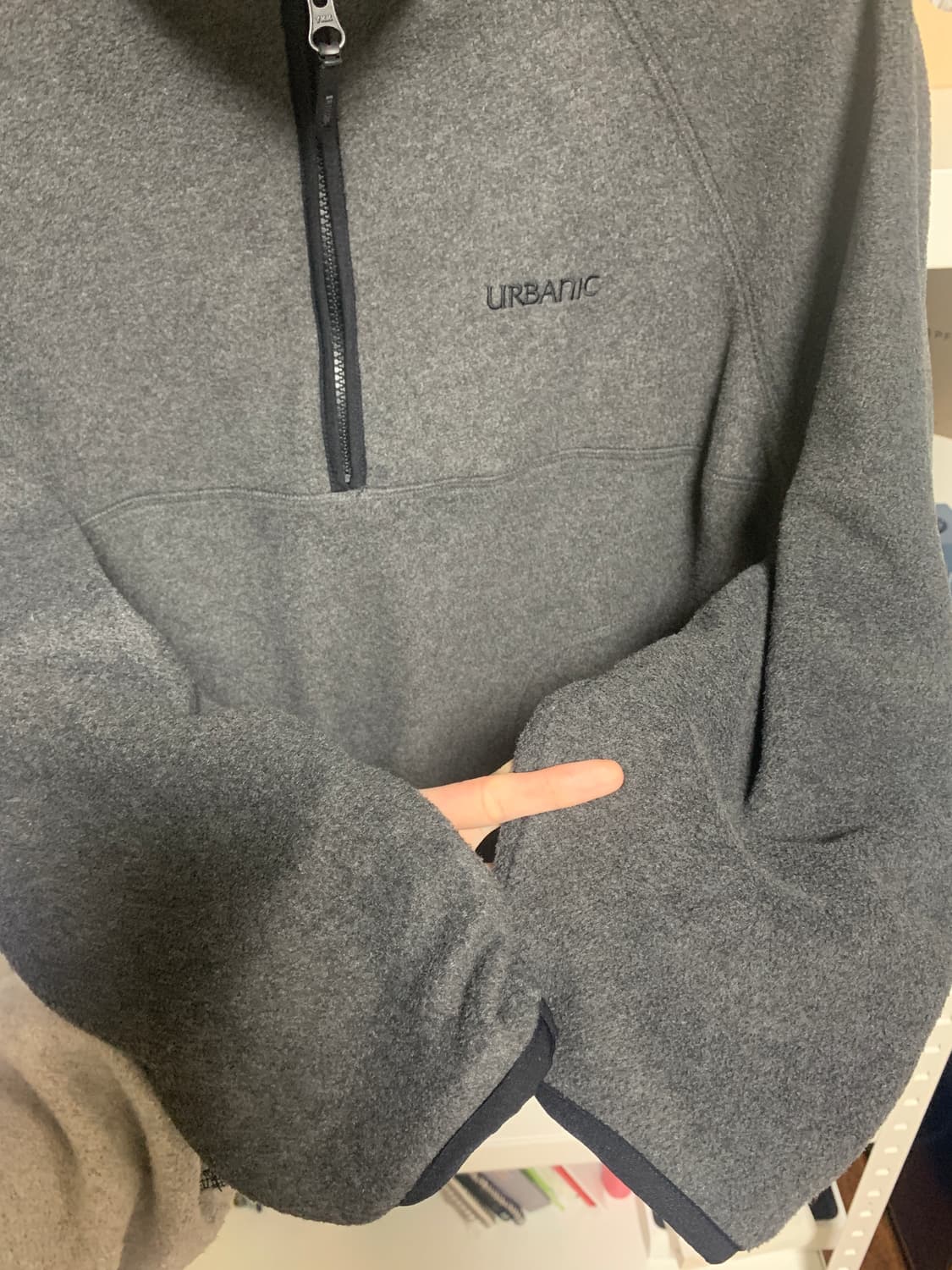 Urbanic 얼바닉 유틸리티 플리스 하프집업 후리스 상품이미지5