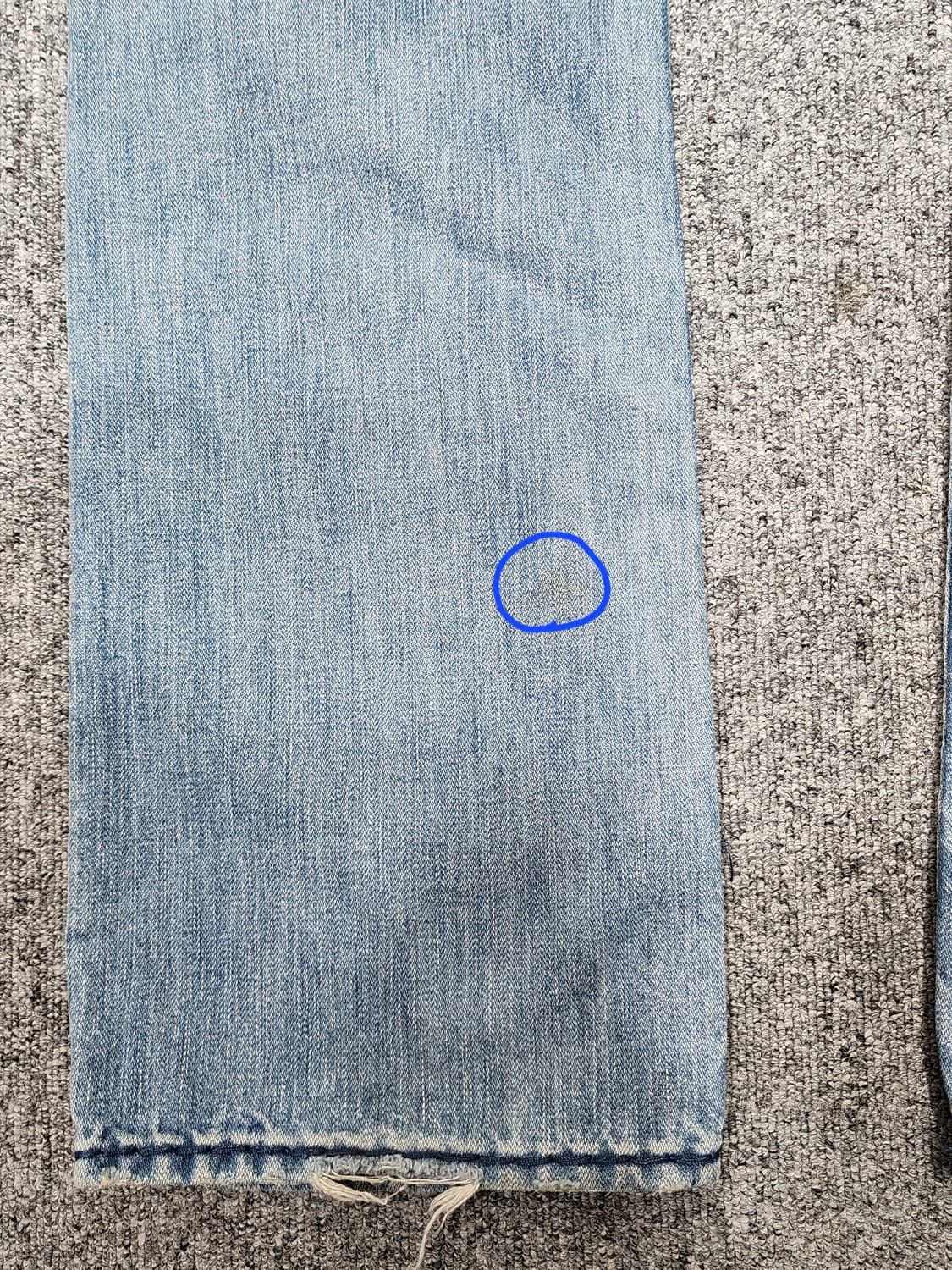 트루릴리젼 RICKY SUPERT 리키 슈퍼티 워싱 데님팬츠 청바지 31 상품이미지7