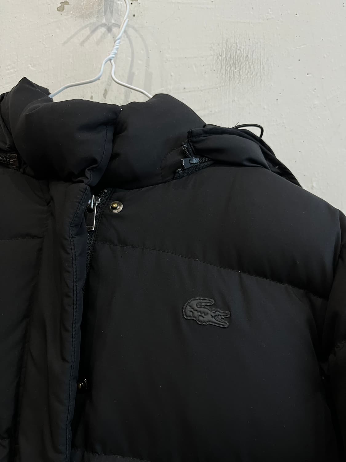 라코스테 구스다운 여성 패딩 블랙 90 상품이미지2