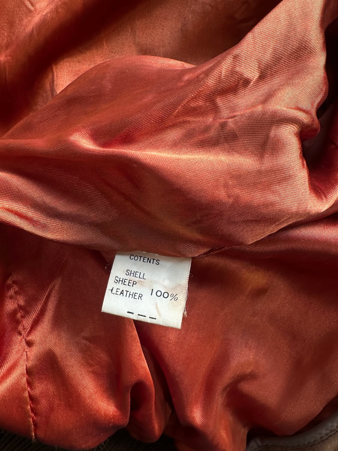 90s 램스킨 스웨이드 자켓   상품이미지5