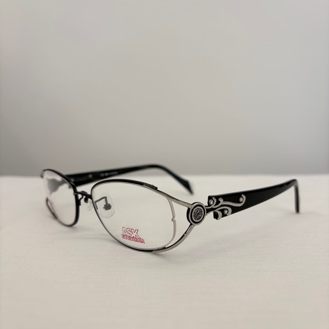 ASK 긱시크 블랙 빈티지안경 상품이미지1