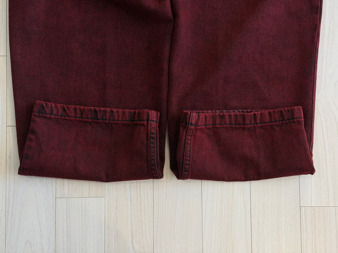 폴라스케이트 빅보이 팬츠 레드블랙 M 상품이미지8