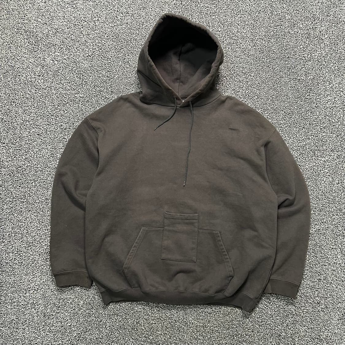 발렌시아가(Balenciaga) 레터링 캥거루 포켓 후드티 상품이미지2