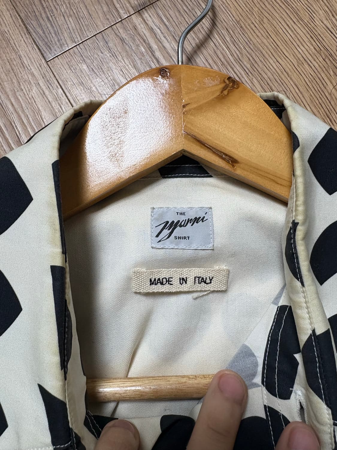 Marni 마르니 20 Fw 하트 셔츠 상품이미지4