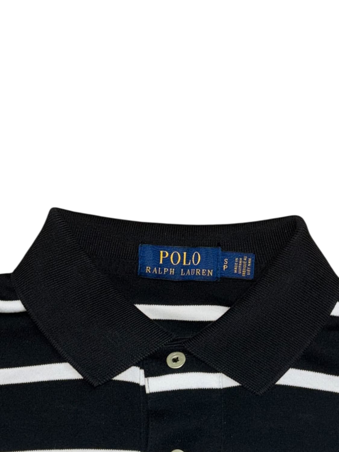 폴로 랄프로렌 블랙 스트라이프 반팔 카라티 상품이미지5