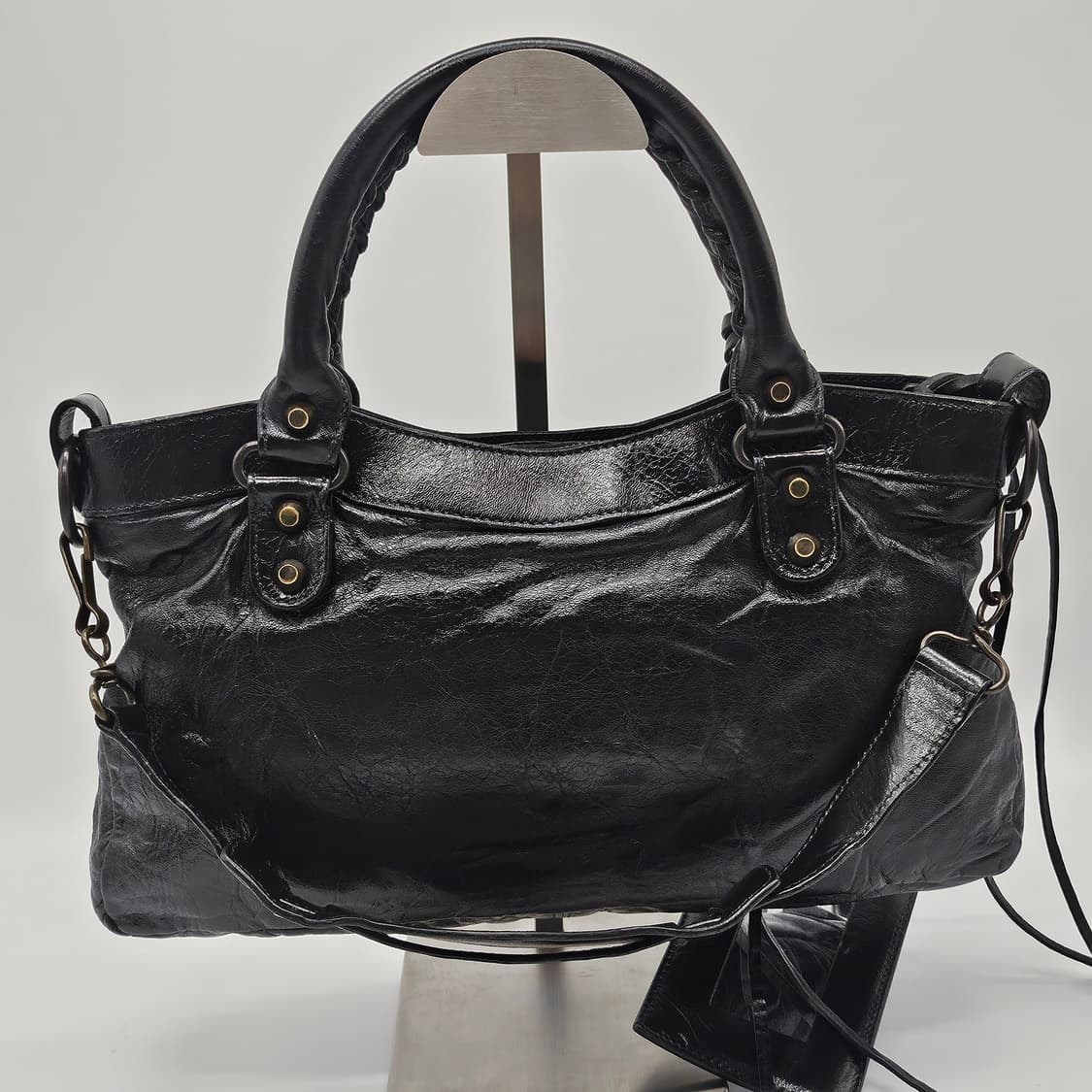 정품 발렌시아가 모터 숄더백 스몰 상품이미지3