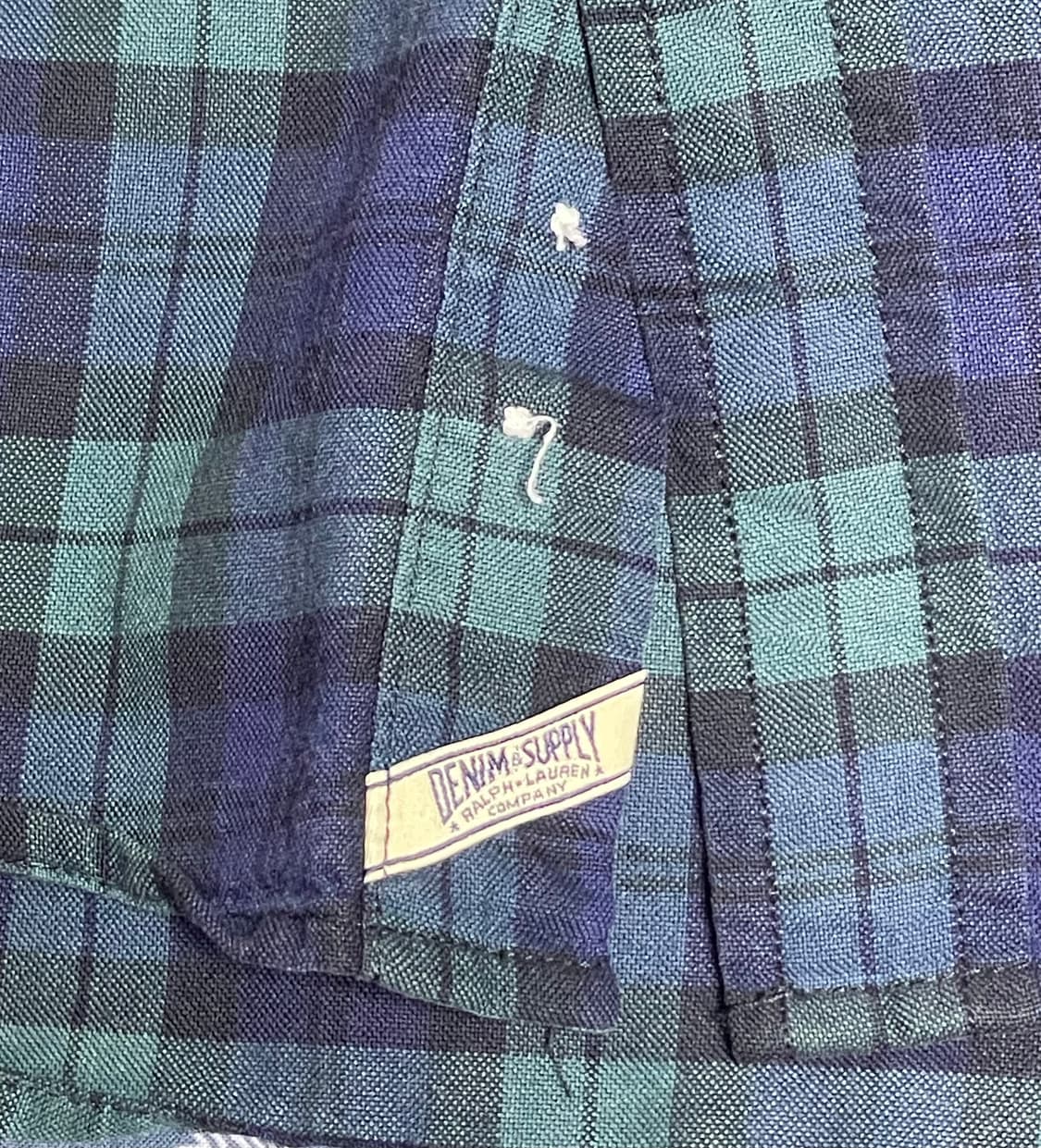 폴로 데님앤서플라이 블랙와치 셔츠 / 100 상품이미지3