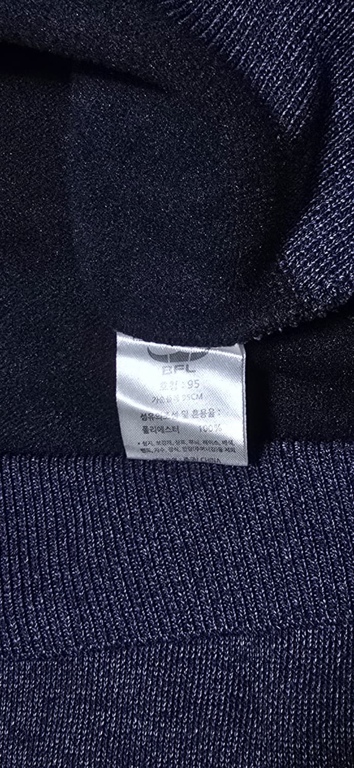BFL 남성 아가일 반집업 니트 95 상품이미지4