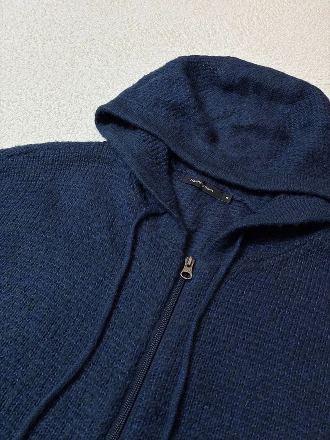 해칭룸 모헤어 V2 부클 니트 후드집업 PN6887 상품이미지3