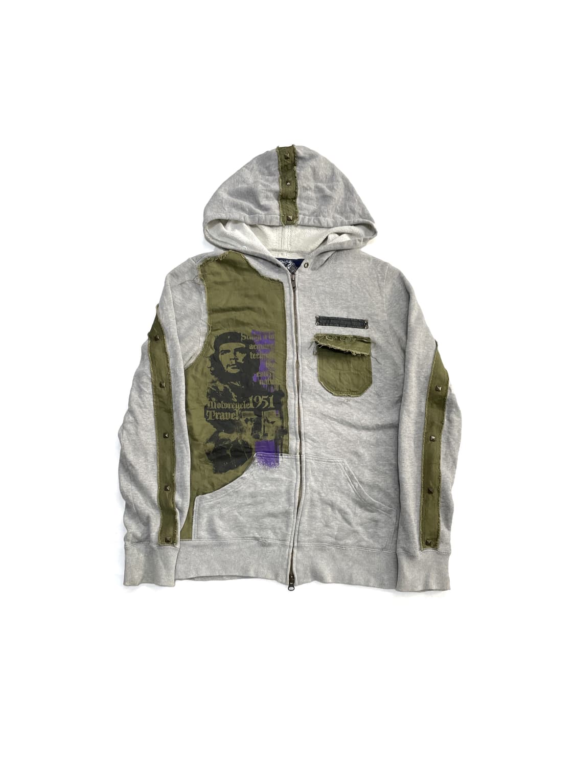 Casva 빈티지 후드집업 상품이미지1