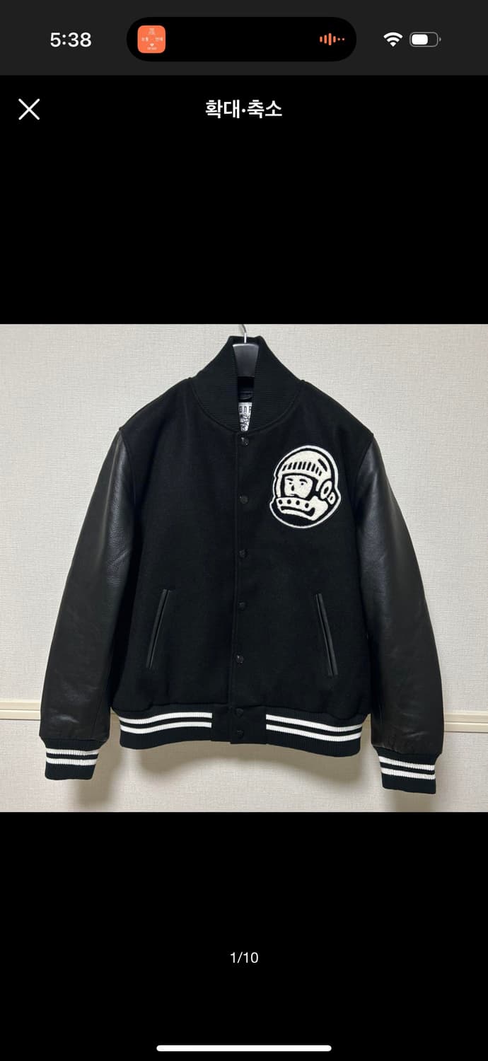 Billionaire Boys Club 레더암 바시티 자켓 상품이미지1
