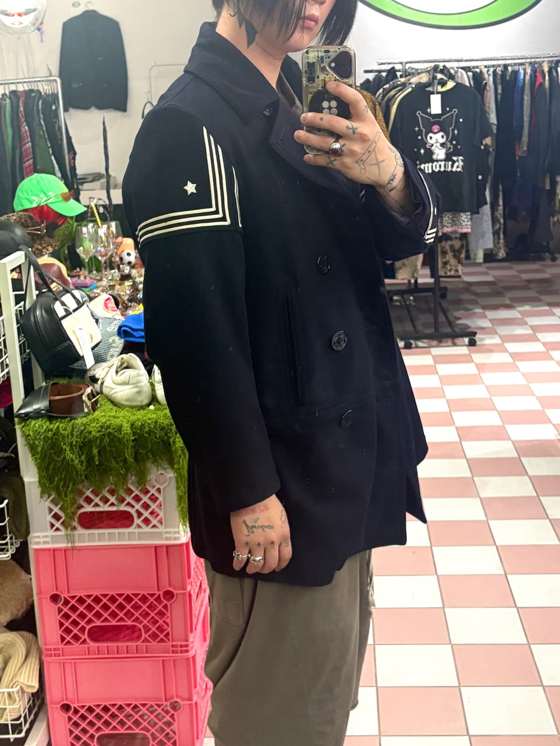 TTF✳️Rebuild by Needles Pea Coat 상품이미지2