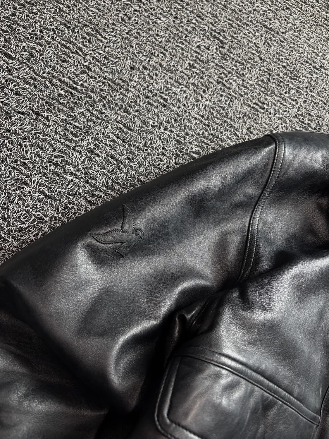 빈티지 아카이브 양가죽 무스탕 봄버 자켓 2855 상품이미지3