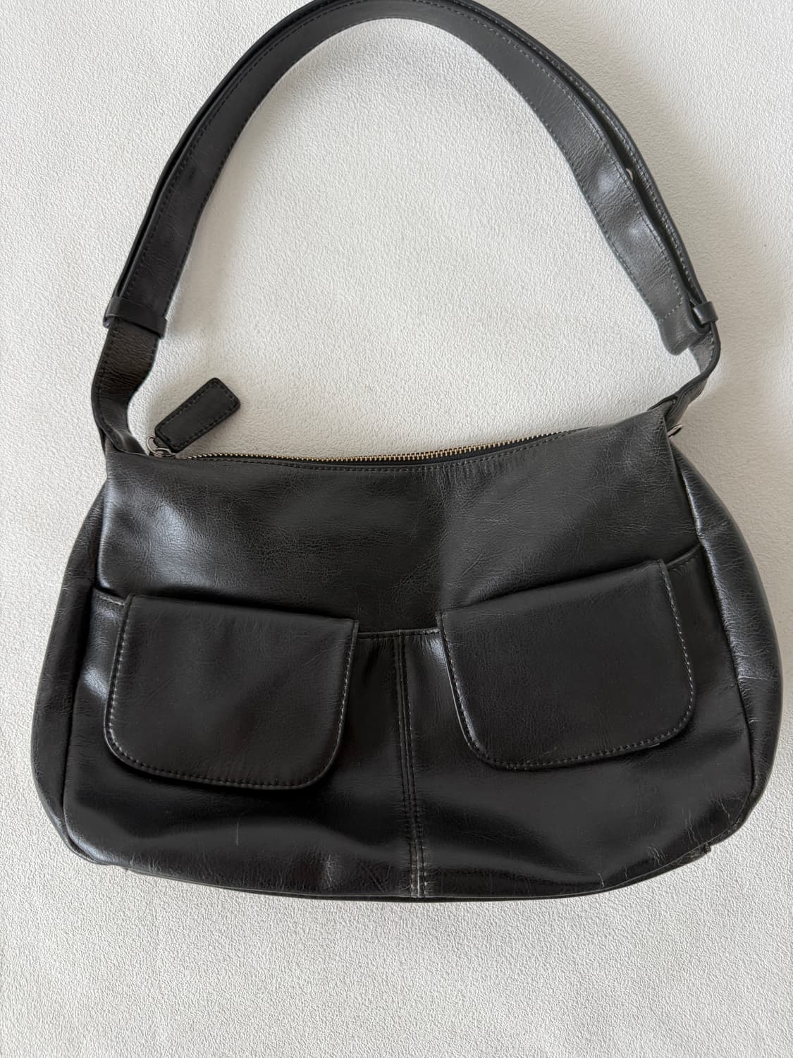 르 아보네(le abonne) 레더 숄더백 상품이미지2