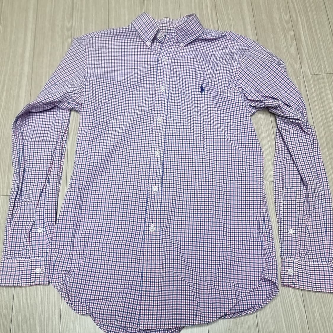 폴로 랄프로렌 체크 남방 긴팔 셔츠(95) 상품이미지1
