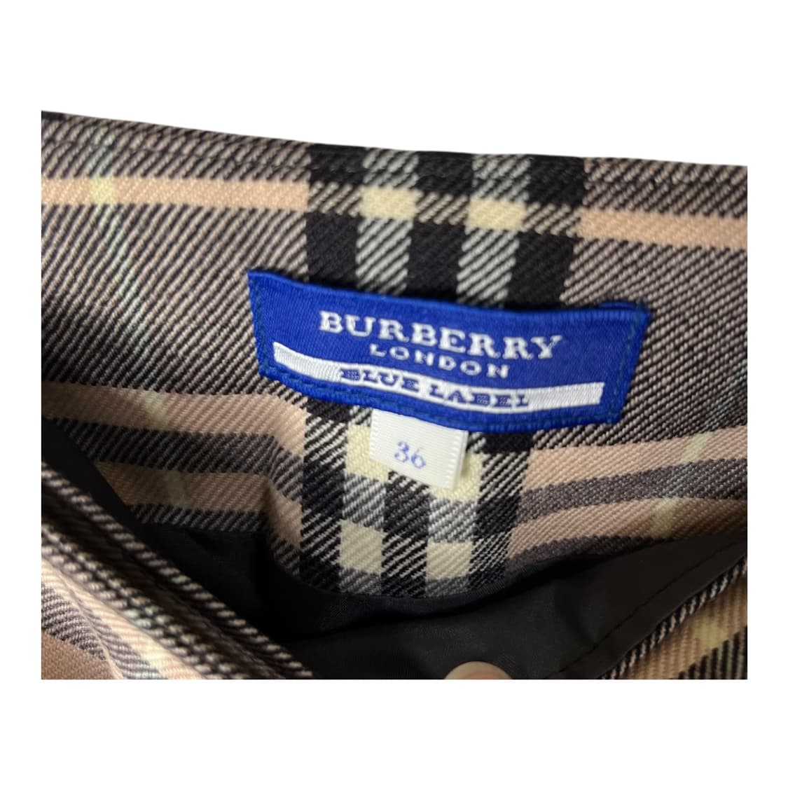 [Burberry] 버버리 블루라벨 체크 미니스커트 상품이미지4