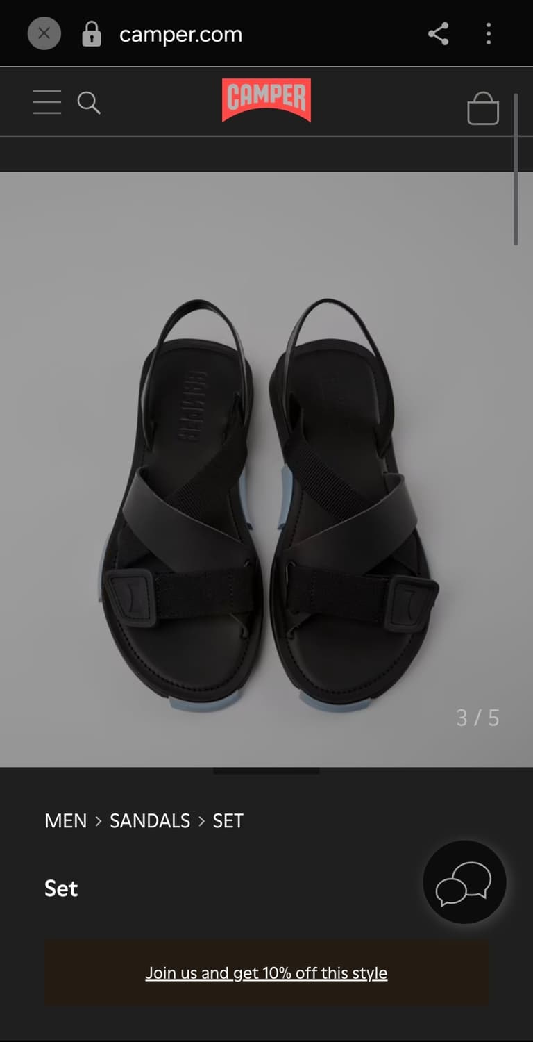 Camper 캠퍼 sandasl 43 상품이미지2