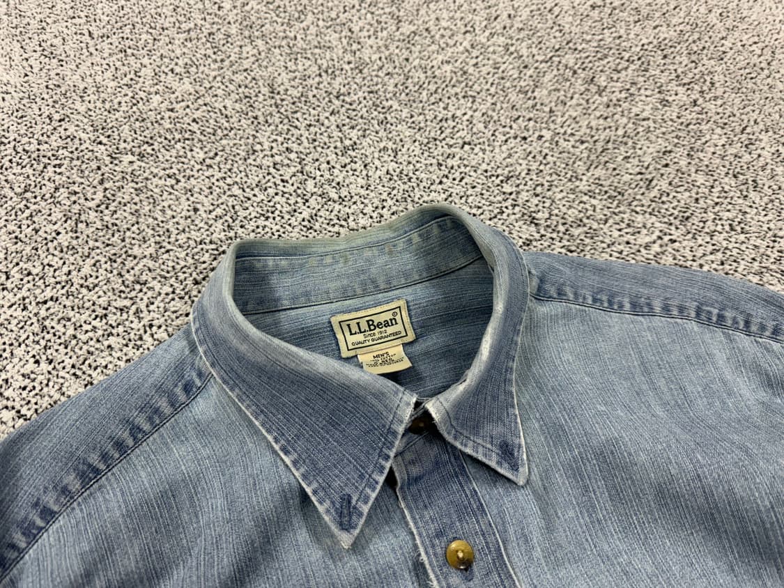 엘엘빈 90s 데님셔츠 상품이미지3