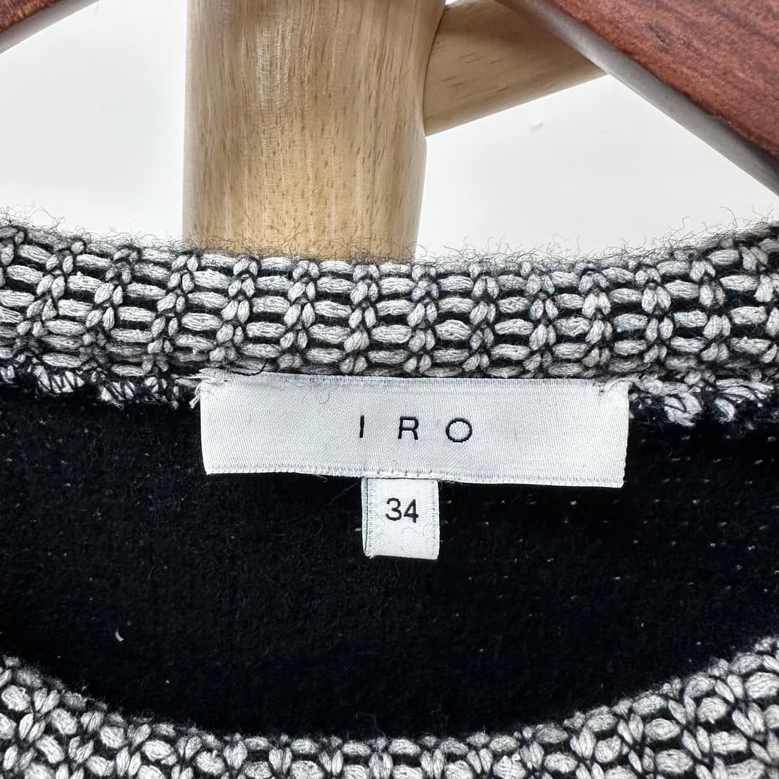 IRO 이로 지퍼 크롭 니트 스웨터 34사이즈 (정품)  J26 상품이미지9