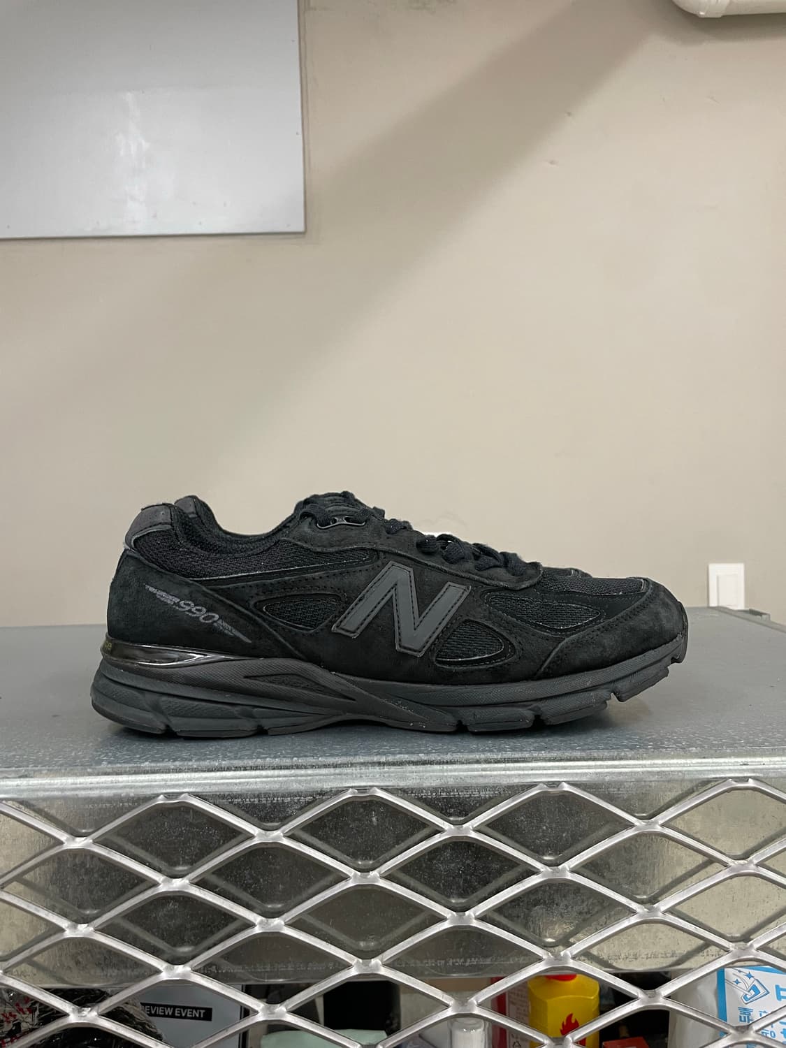 뉴발란스 990v4 트리플 블랙 280 (gr-4201) 상품이미지4