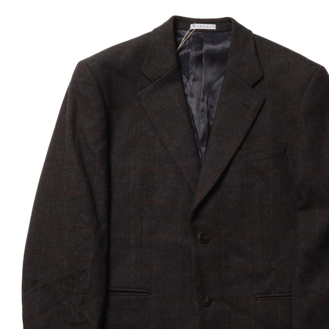 지방시 Givenchy Check Pattern 2BWool Blazer 상품이미지2
