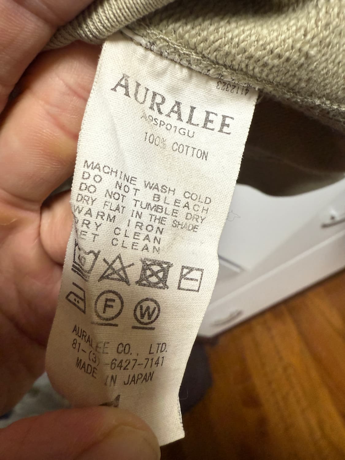 오라리 후드티 3사이즈 125000원 상품이미지2