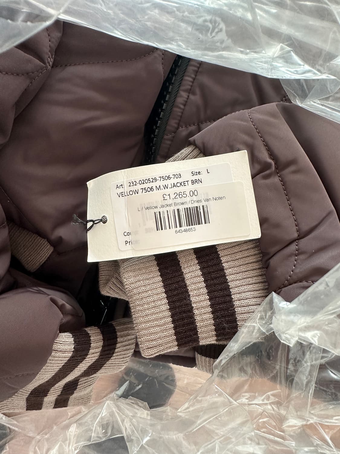 (L) 드리스반노튼 봄버 상품이미지4