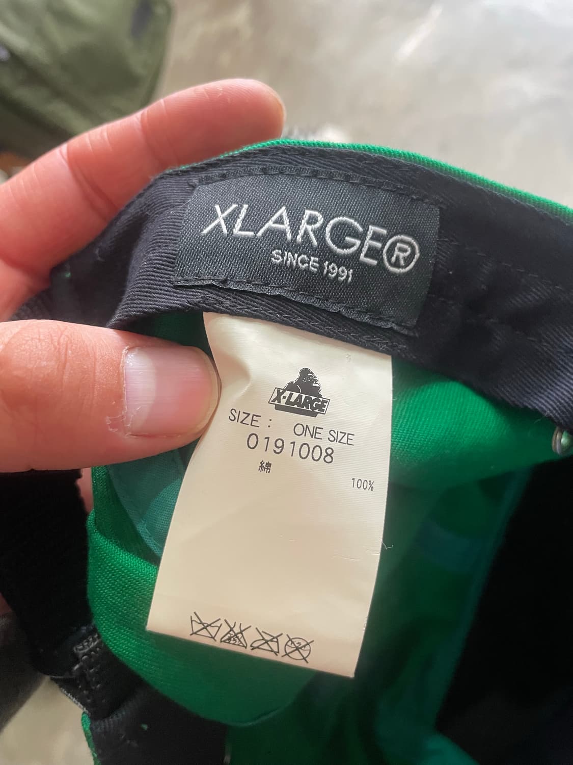 엑스라지 그린 캠프캡 상품이미지8