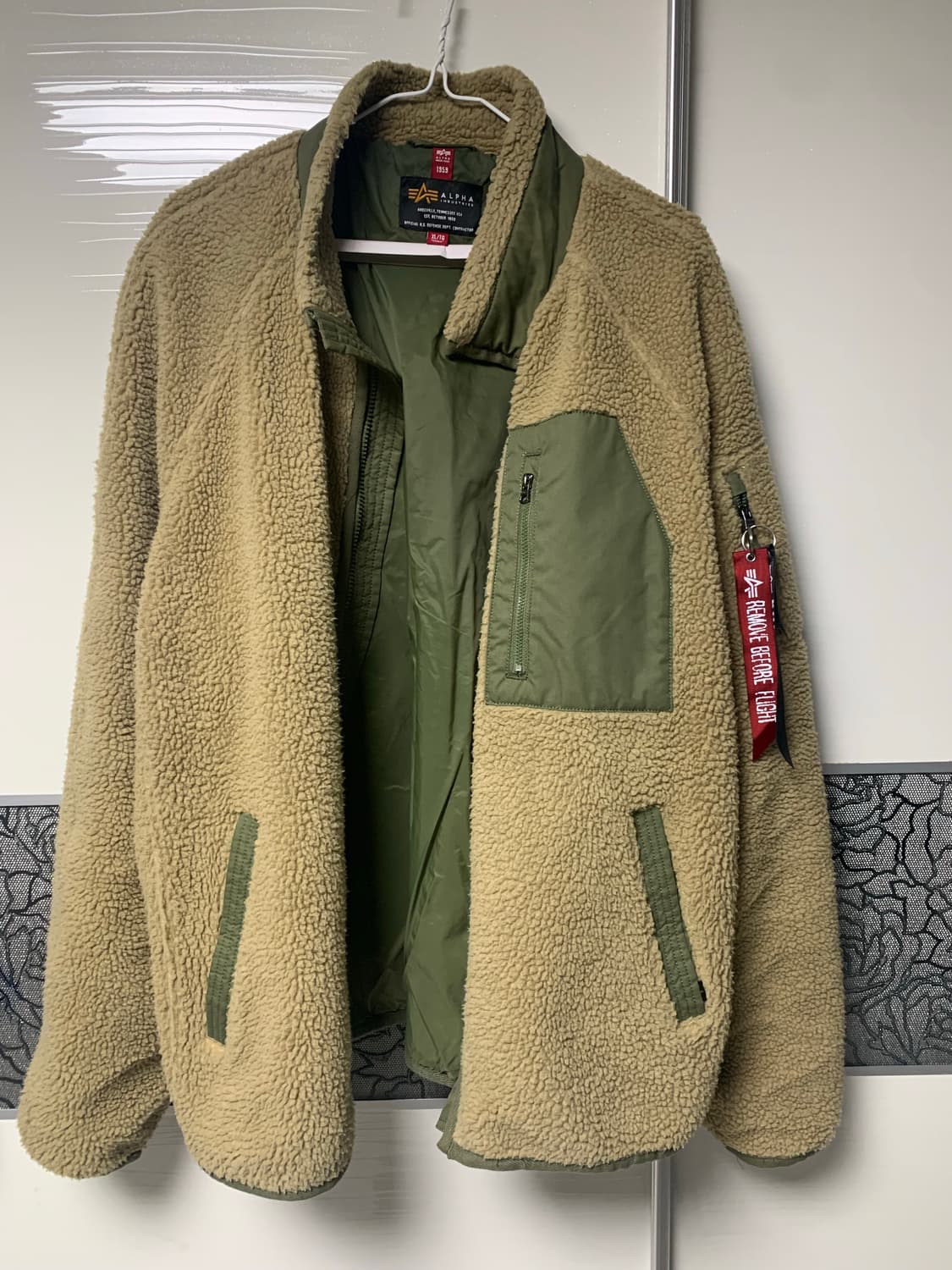 알파인더 스크리 후리스 자켓 XL 상품이미지2