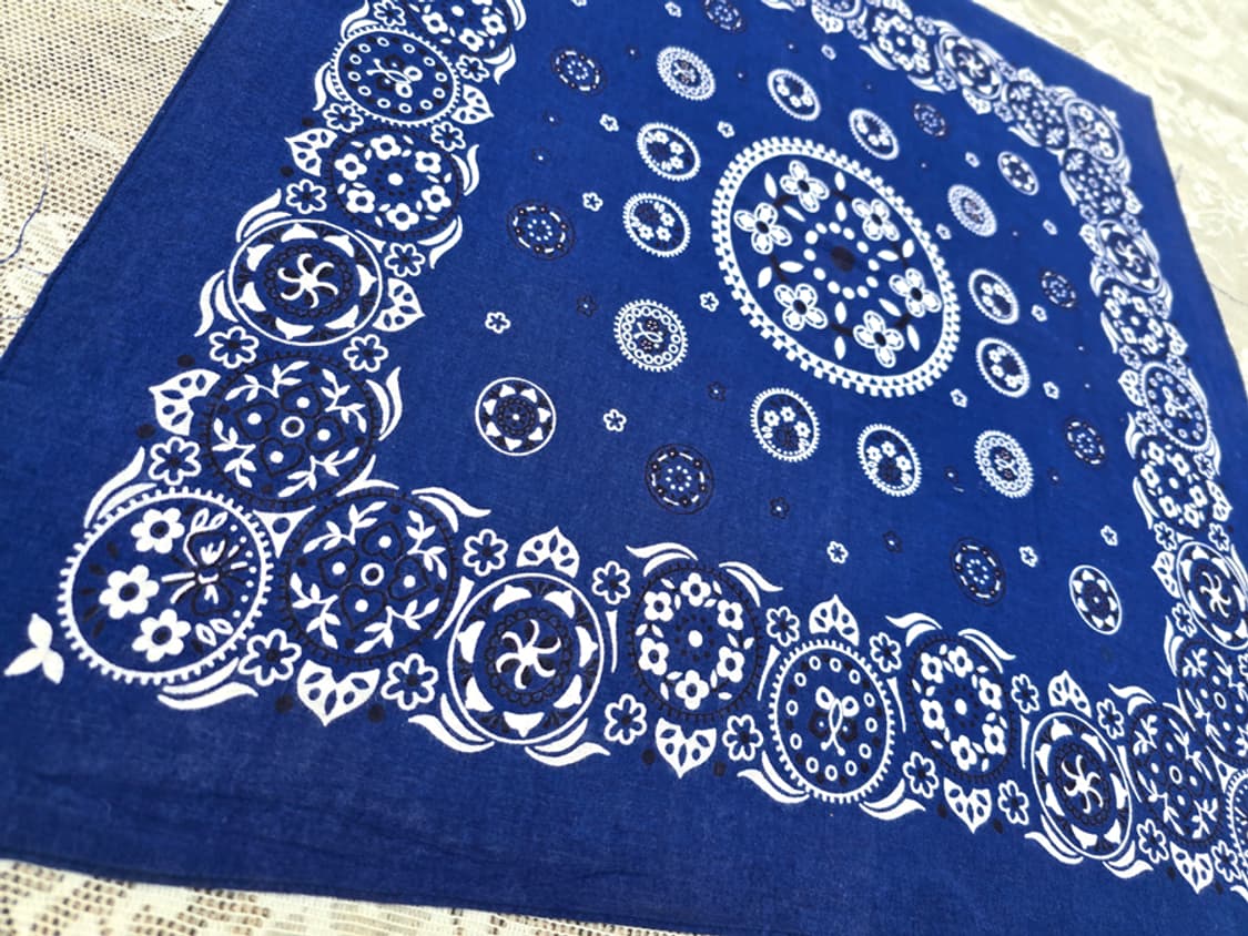 70s 페이즐리 반다나 셀비지 상품이미지3