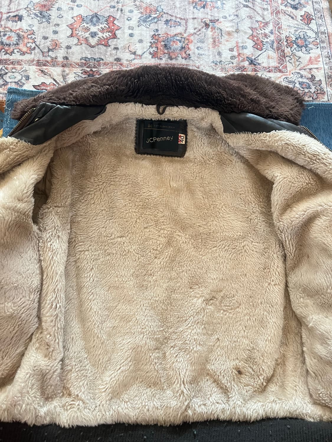 70s Usa 빈티지 Jc Penny G-1 Leather Jacket 상품이미지7