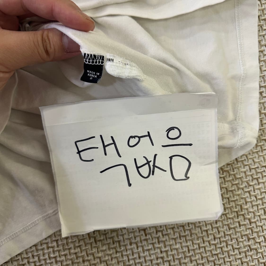 S 게스 레귤러핏 긴팔 티 0428D 상품이미지4