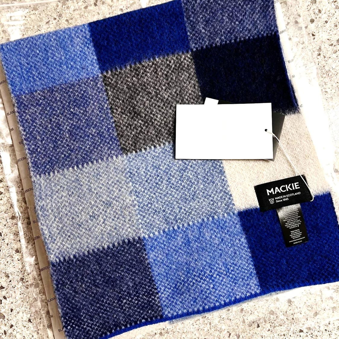 블랭크룸 / 로버트 맥키(블루/차콜체크) / OS 상품이미지2