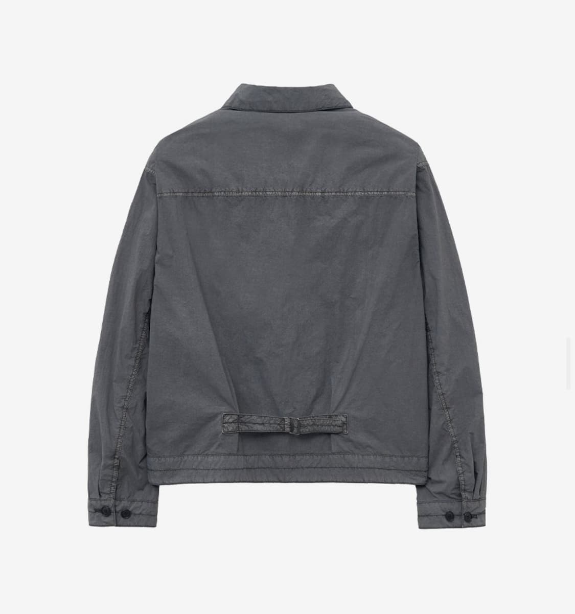 인사일런스 가먼트다잉 TYPE-1 자켓 GREY L사이즈 상품이미지2