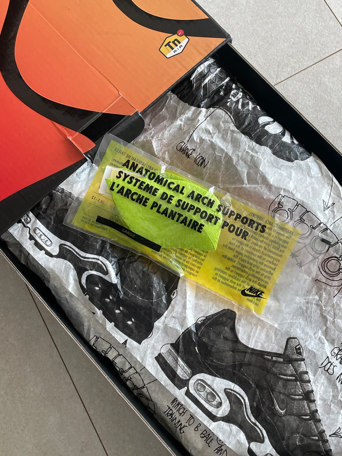 [290] 나이키 에어맥스 플러스 TN 선셋 오렌지 OG 상품이미지5