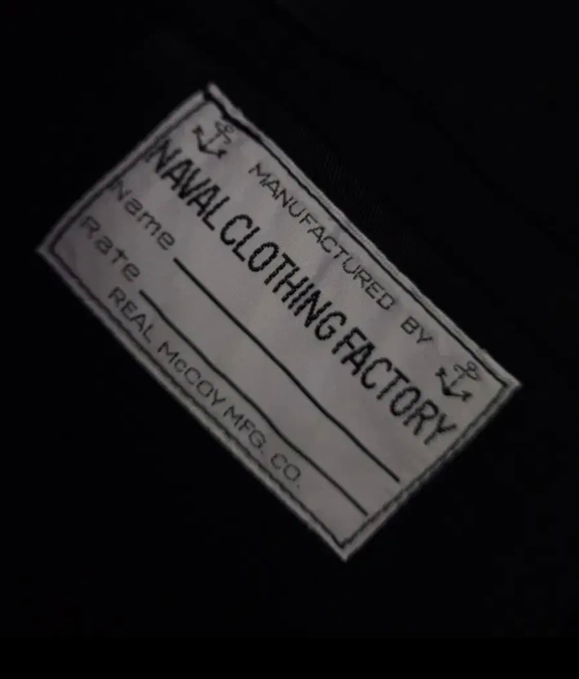 리얼맥코이 US Navy 멜튼울 피코트 상품이미지5