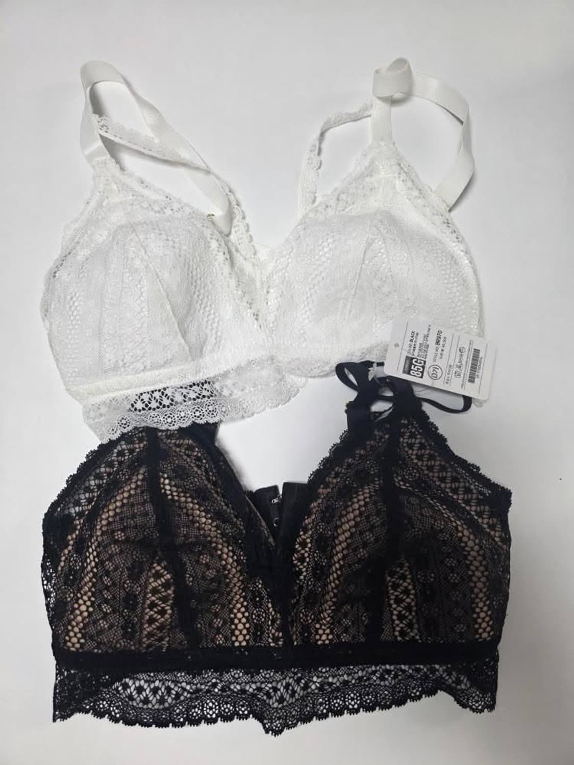 러브엔젤 브라렛 블랙, 아이보리 2개 일괄 상품이미지5