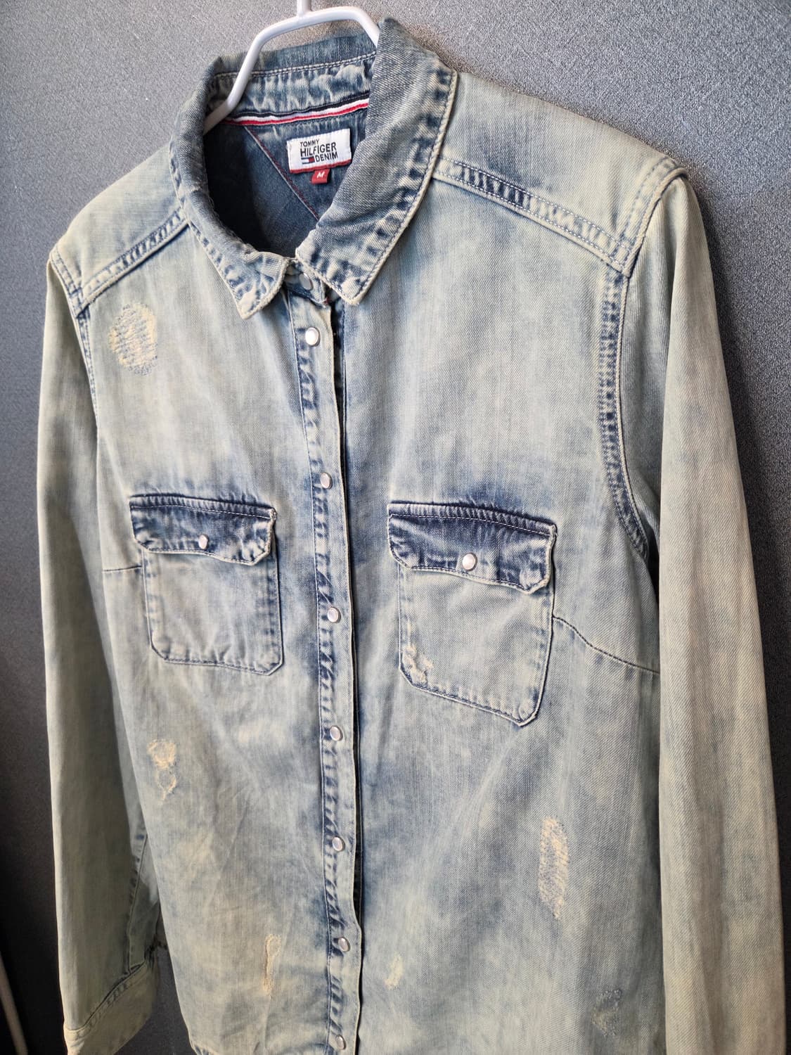타미힐피거 데님셔츠 상품이미지3
