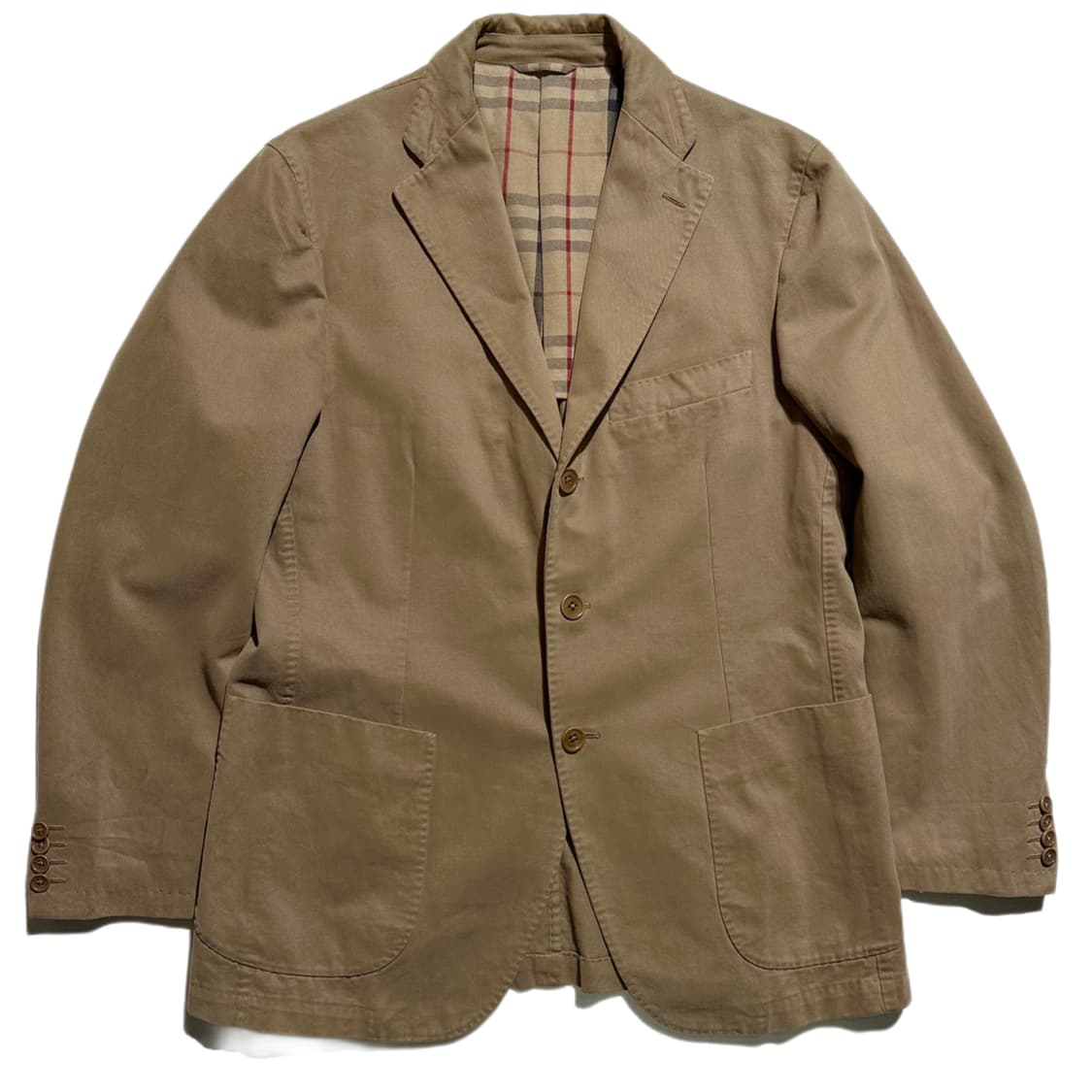 버버리 코튼 싱글 3B 블레이저 상품이미지1