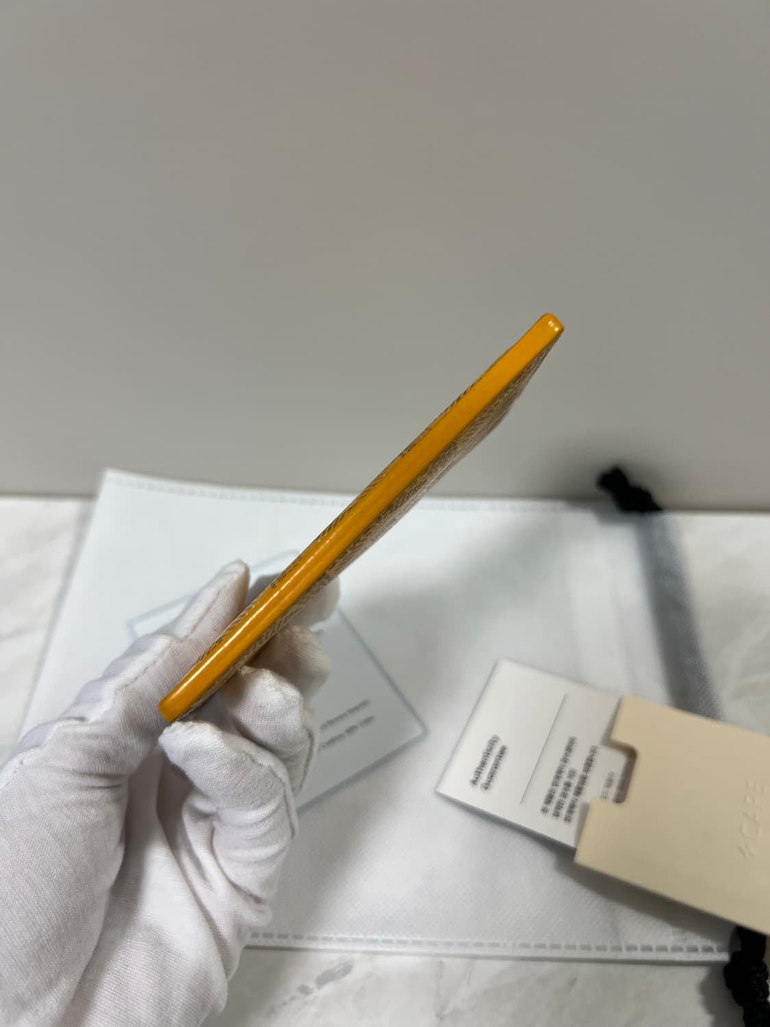 고야드 생쉴피스 카드지갑 옐로우 상품이미지9