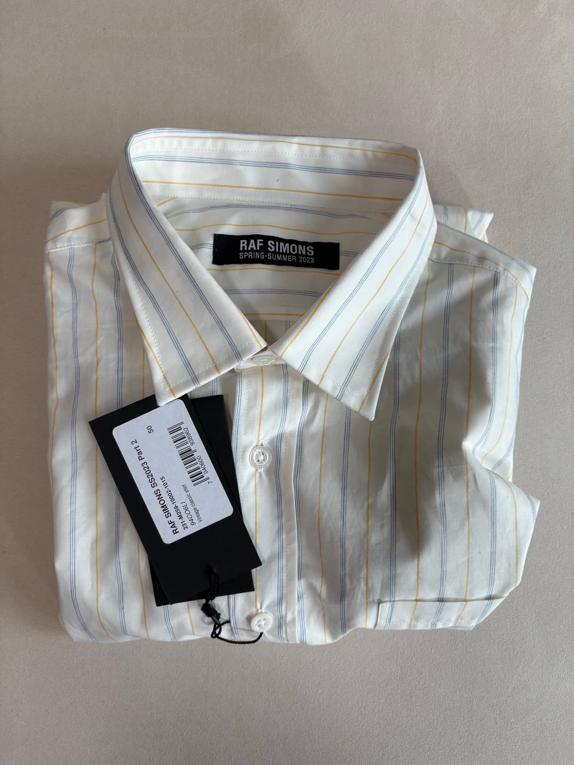 [50] 라프시몬스 스트라이프 셔츠 상품이미지2
