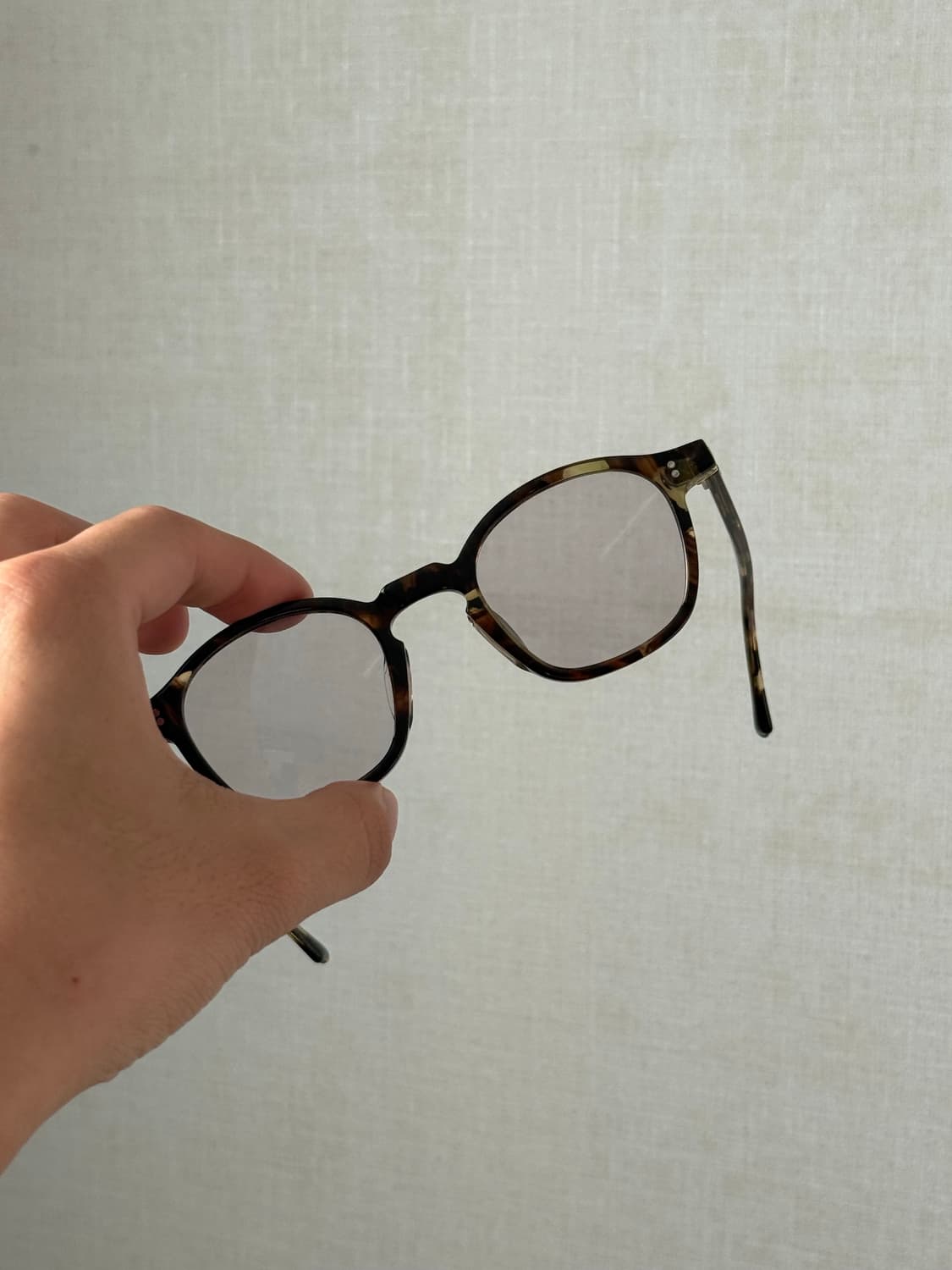 뉴아이웨어 Few 01 44-23 (브라운 사사)  상품이미지4