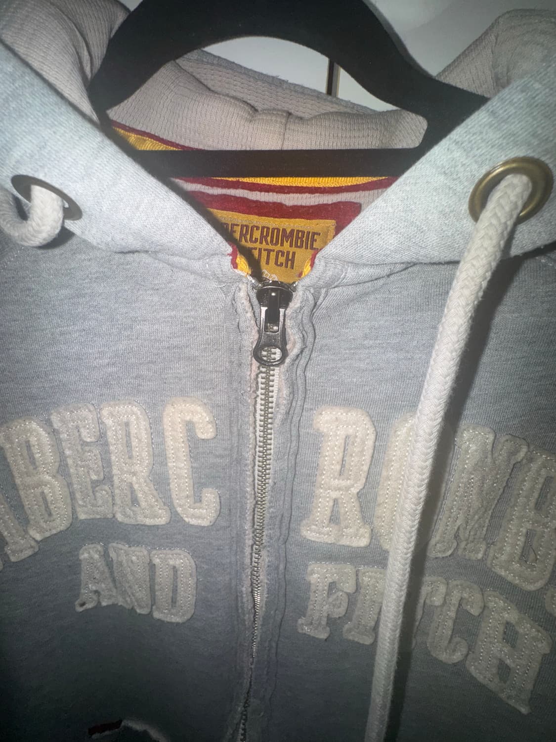 아베크롬비 그레이 후드집업 상품이미지4