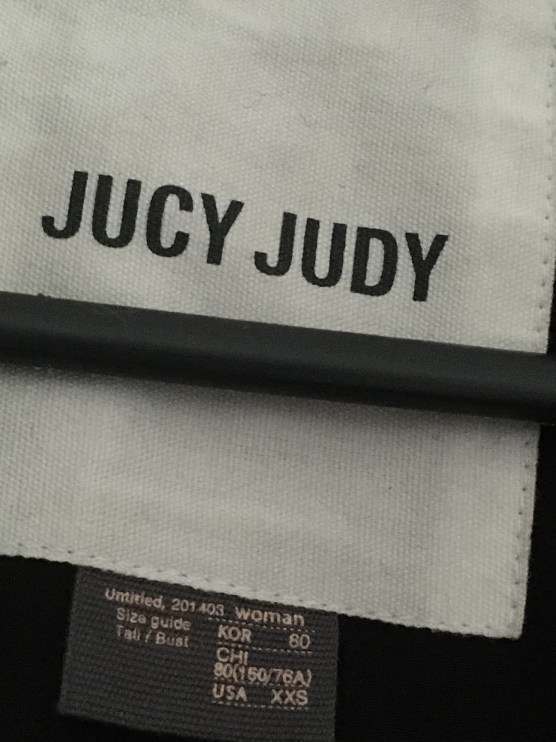 쥬시쥬디 퍼 다운 롱패딩 80사이즈 거의새거 상품이미지6