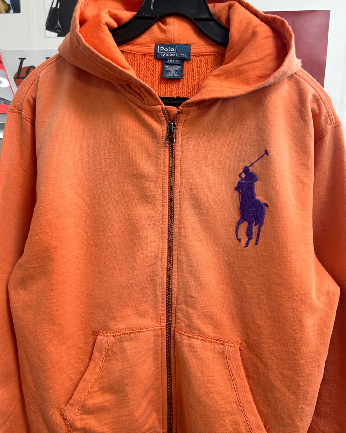 폴로 랄프로렌 빅포니 스웻 후드 집업 상품이미지2