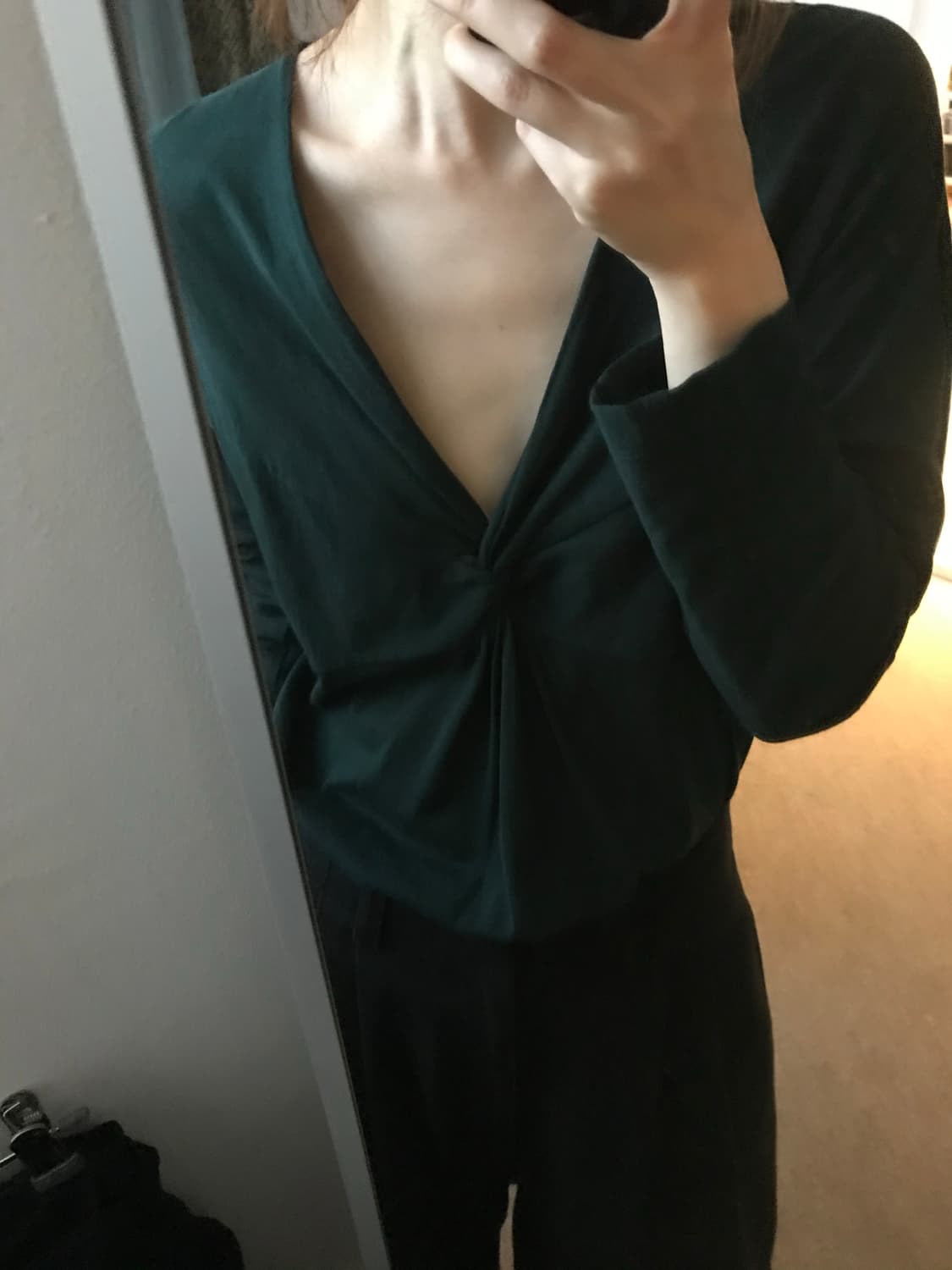 twist detail long sleeves 상품이미지5