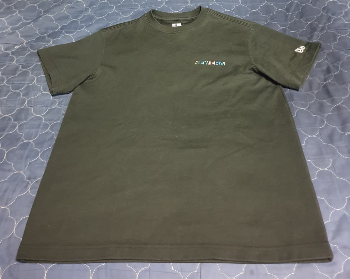 뉴에라 우먼스 서핑보드 반팔티 블랙 (S) 상품이미지1