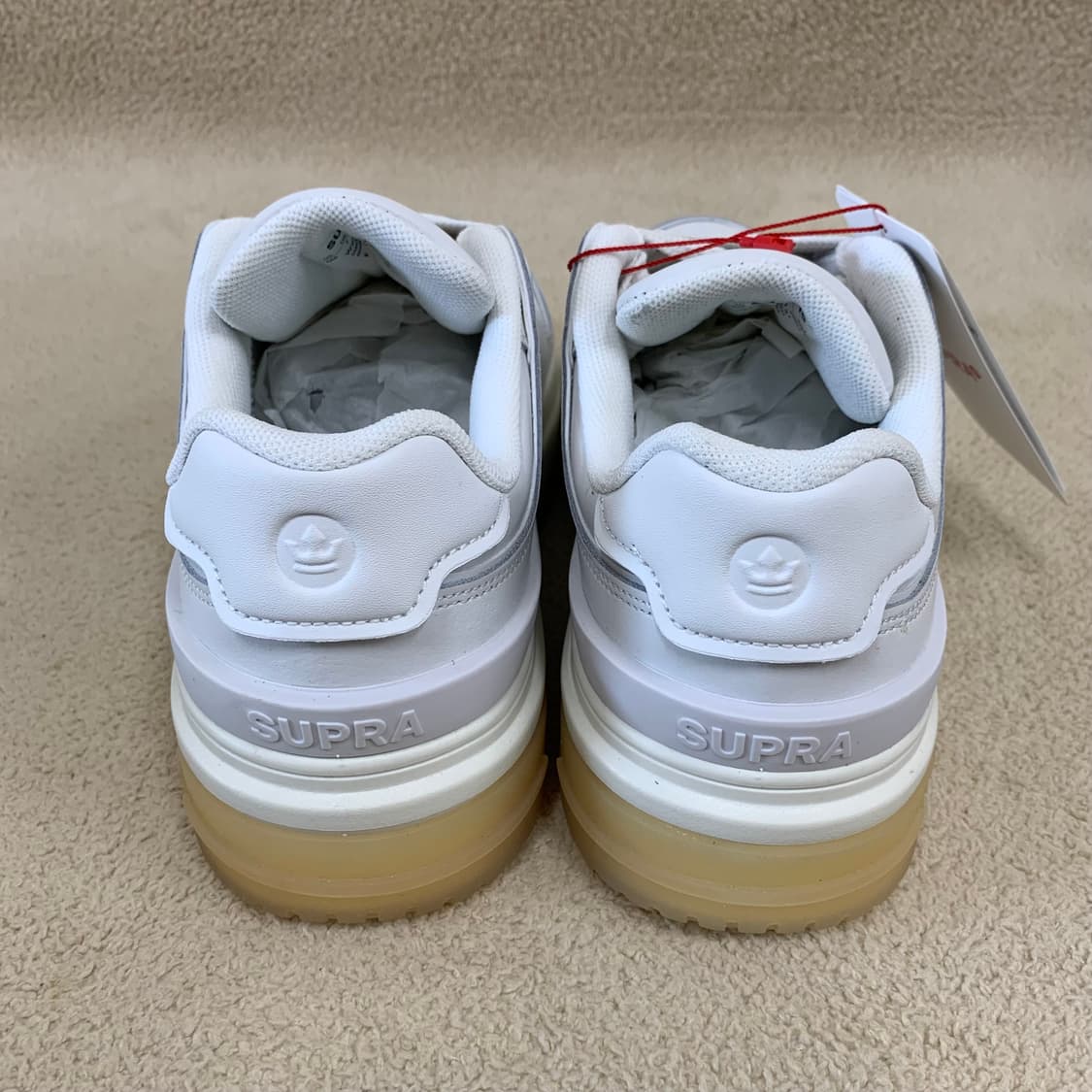 SUPRA 수프라 베이더 X 로우탑 운동화(260/화이트) 남성신발 상품이미지5